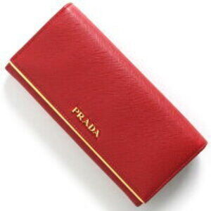 Prada Saffiano Long Wallet Four QME